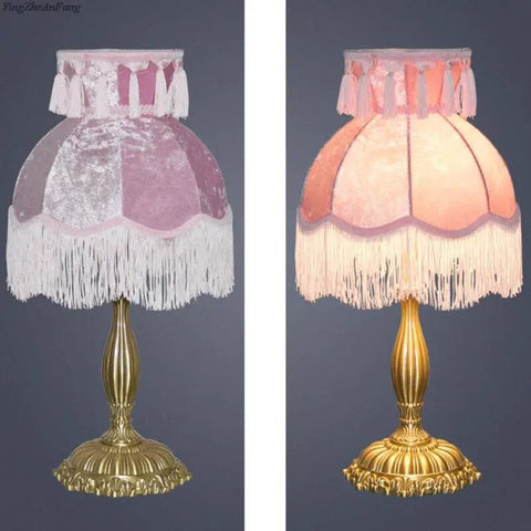 Velvet Tassel Lampshade-ToShay.org