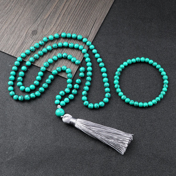 Mixed Quartz Crystal Mala Beads-ToShay.org