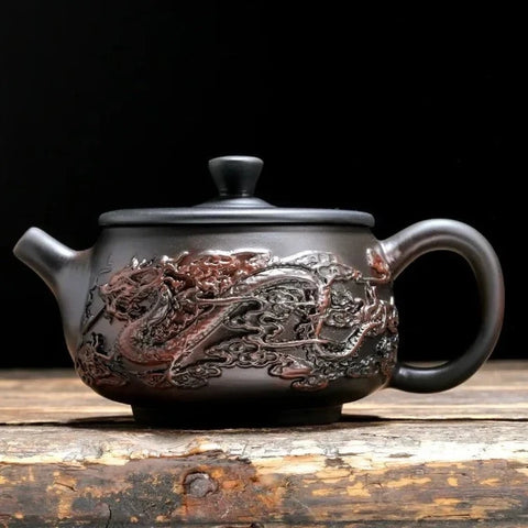 Dragon Clay Tea Pot-ToShay.org