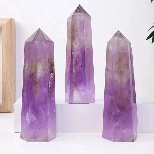 Purple Amethyst Points-ToShay.org