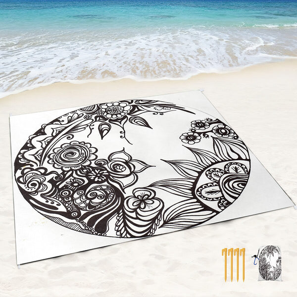 Mandala Beach Blanket-ToShay.org