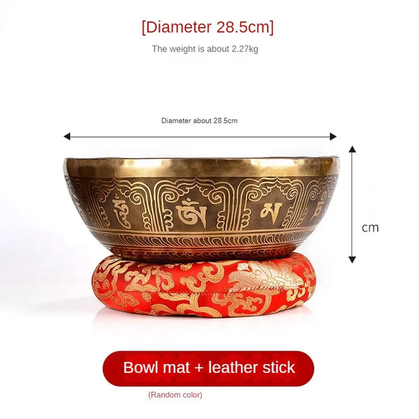 Tibetan Bronze Singing Bowl-ToShay.org