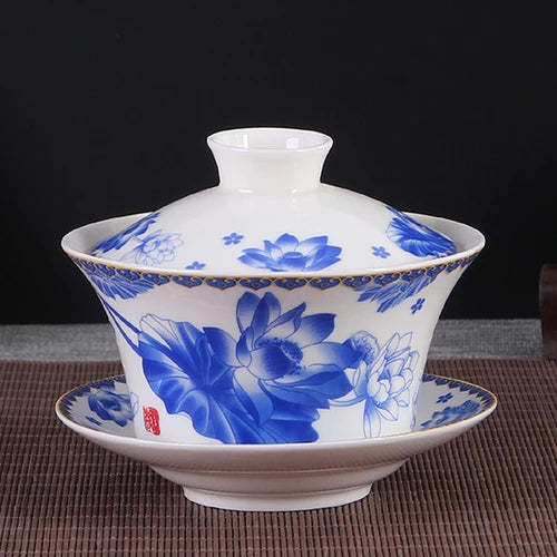 Gaiwan Ceramic Tea Tureen-ToShay.org