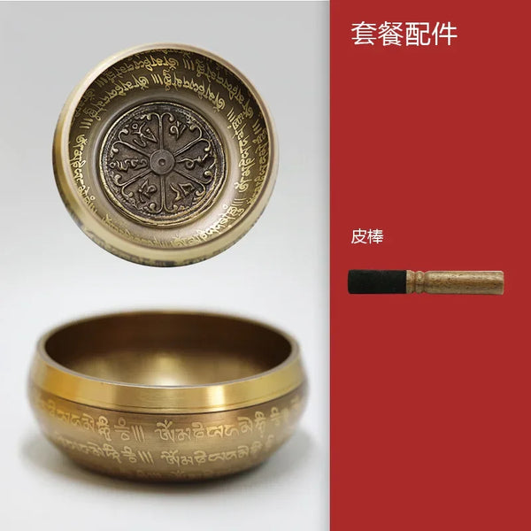 Tibetan Brass Singing Bowl-ToShay.org