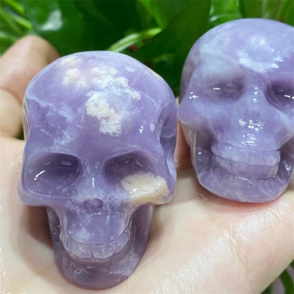 Purple Mica Skull-ToShay.org