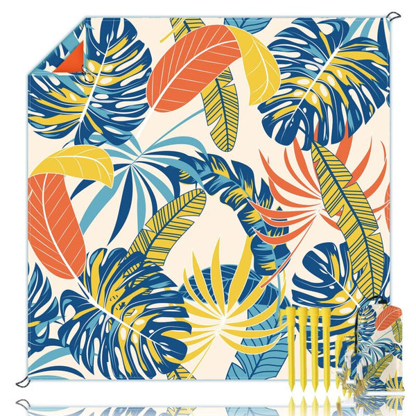 Tropical Beach Blanket-ToShay.org