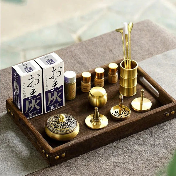 Brass Incense Burner Set-ToShay.org