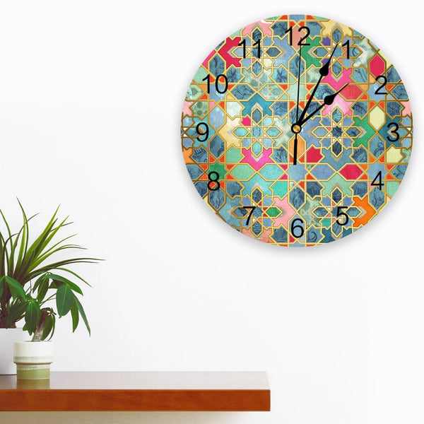 Moroccan Wall Clock-ToShay.org