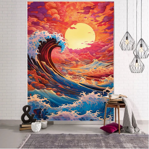 Sea Wave Tapestry-ToShay.org