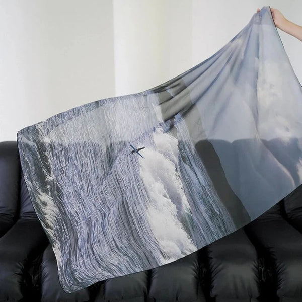 Sea Wave Art Tapestry-ToShay.org