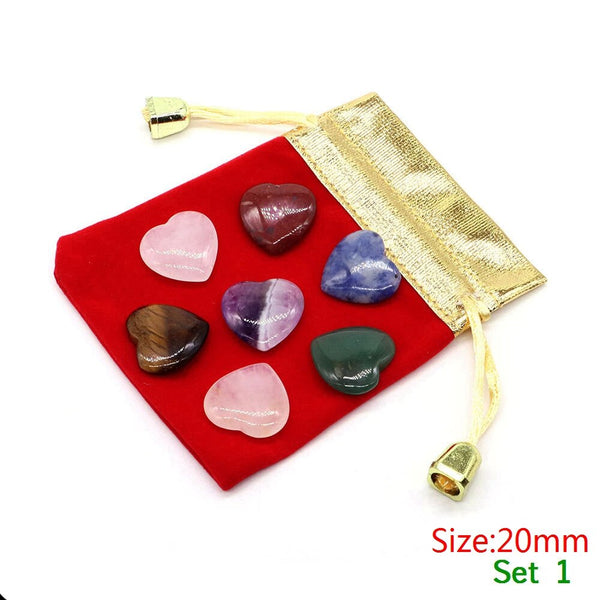 Mixed Crystal Heart Sets-ToShay.org