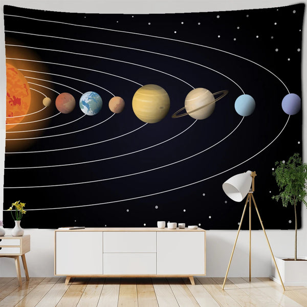 Solar System Planets Tapestry-ToShay.org