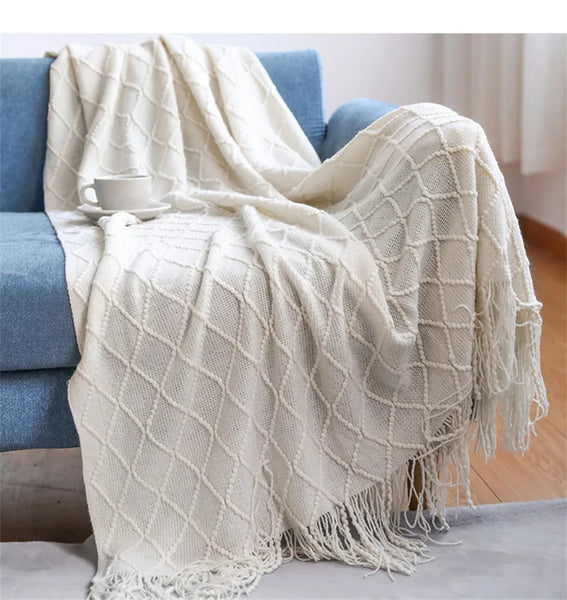 Woven Throw Blanket-ToShay.org