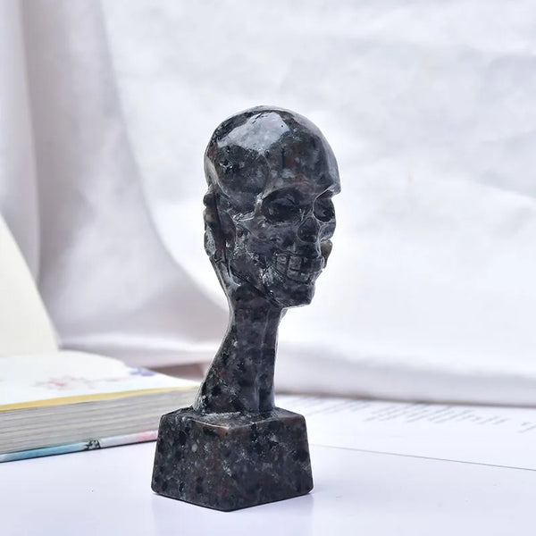 Black Obsidian Skull-ToShay.org