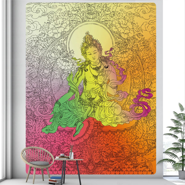 Buddha Art Tapestry-ToShay.org