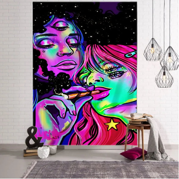 Psychedelic Art Tapestry-ToShay.org