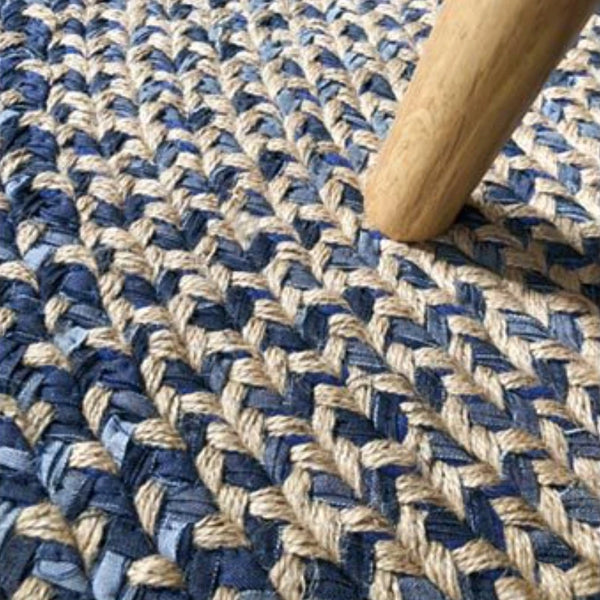 Jute Denim Mat-ToShay.org