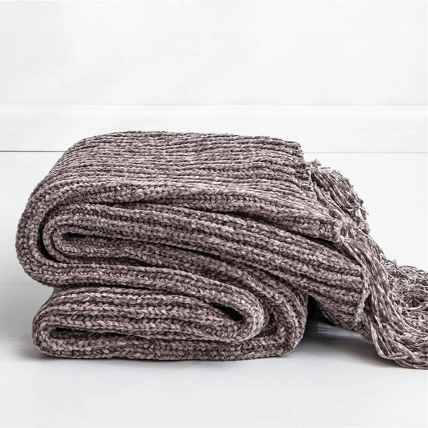 Woven Chenille Blanket-ToShay.org