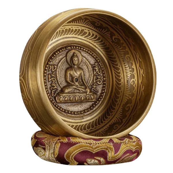 Tibetan Brass Singing Bowl-ToShay.org