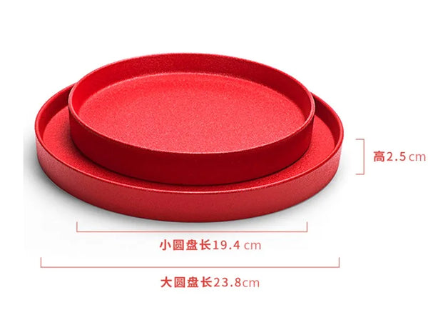 Red Ceramic Tea Sets-ToShay.org