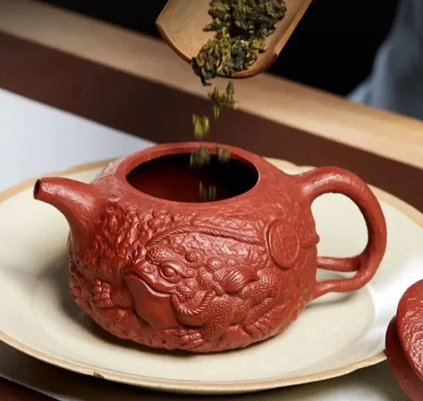 Dragon Clay Tea Pot-ToShay.org