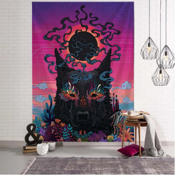 Psychedelic Art Tapestry-ToShay.org