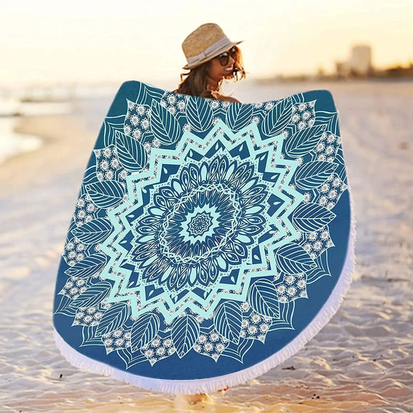 Mandala Beach Mat-ToShay.org