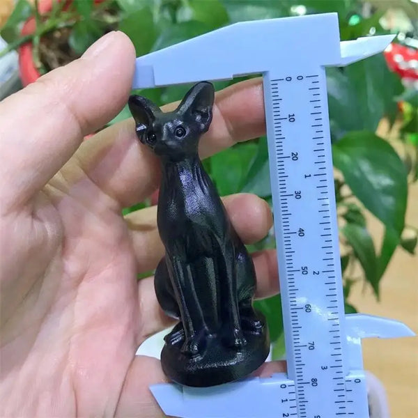 Black Obsidian Cat-ToShay.org