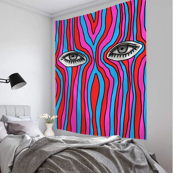 Psychedelic Art Tapestry-ToShay.org