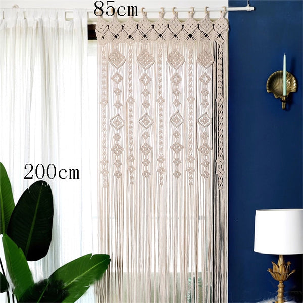 Macrame Curtain Tapestry-ToShay.org