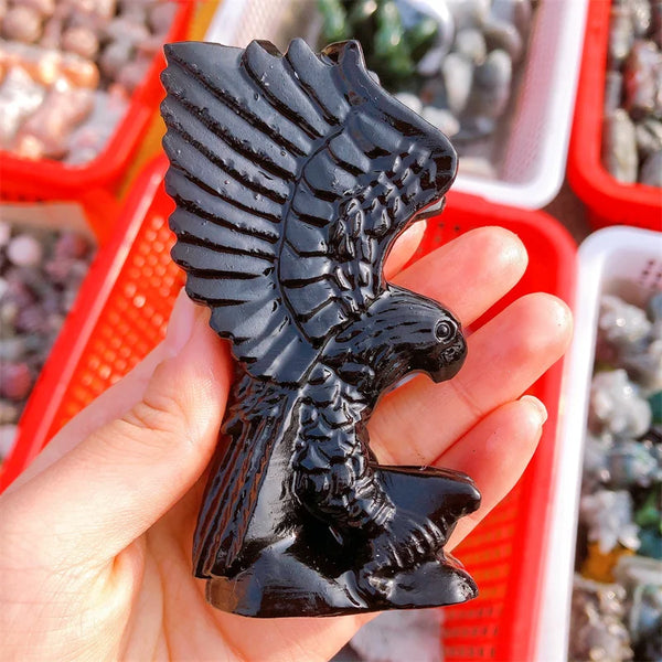 Black Obsidian Eagle-ToShay.org