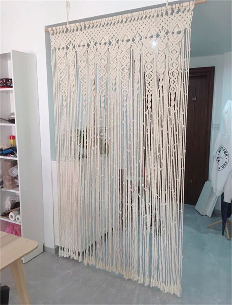 Macrame Curtain Tapestry-ToShay.org