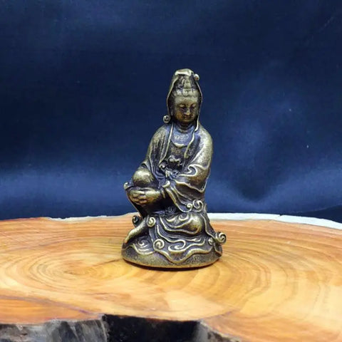 Bronze Kwan-Yin Goddess-ToShay.org