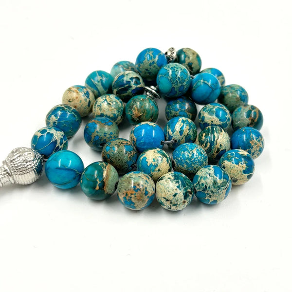 Blue Jasper Prayer Beads-ToShay.org