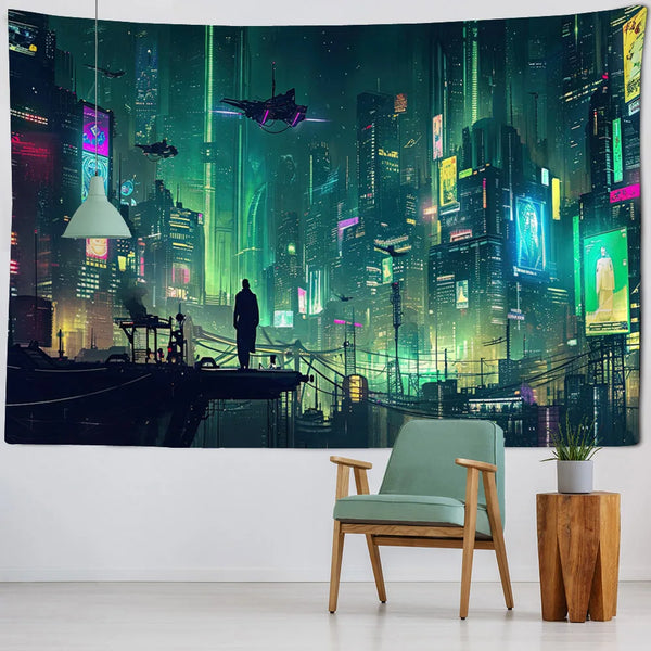 Urban Lights Tapestry-ToShay.org