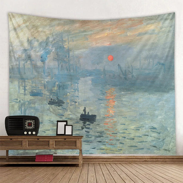 Monet Art Tapestry-ToShay.org