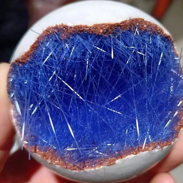 Blue Hair Crystal Cluster-ToShay.org