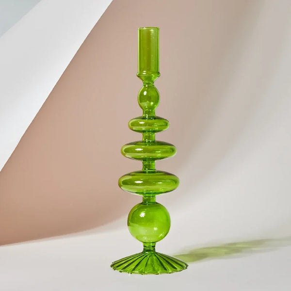 Glass Candle Holder-ToShay.org