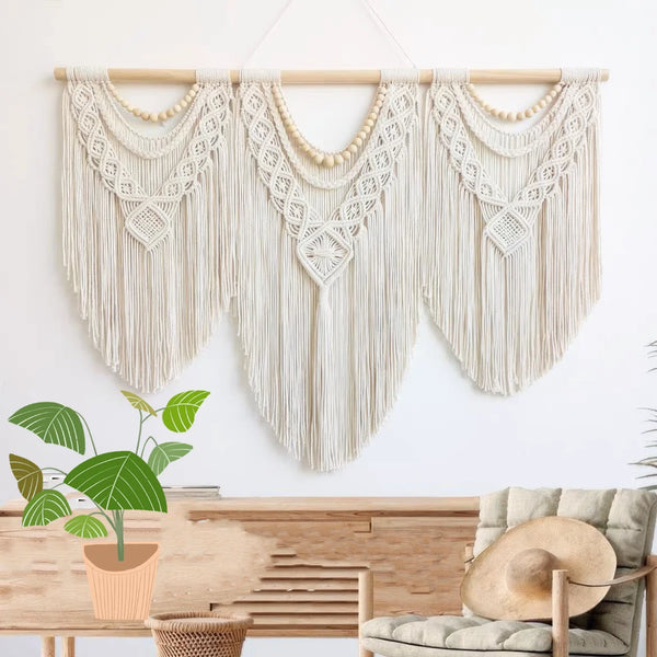 Macrame Woven Wall Hanging-ToShay.org