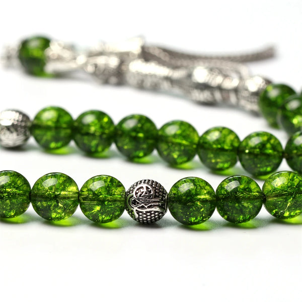 Green Quartz Prayer Beads-ToShay.org