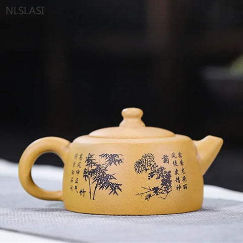 Yellow Clay Tea Pot-ToShay.org