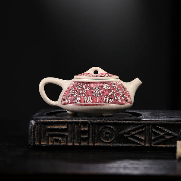 White Red Clay Teapots-ToShay.org