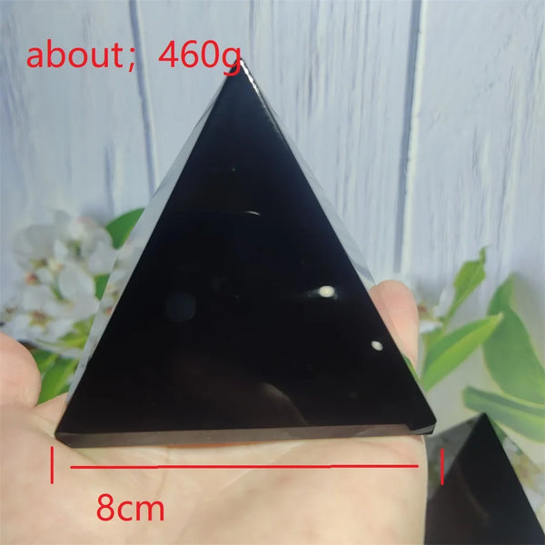 Black Obsidian Pyramid-ToShay.org