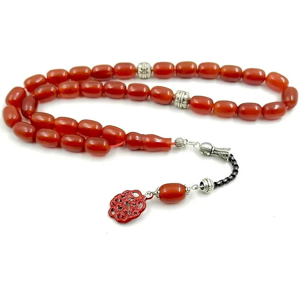 Red Agate Prayer Beads-ToShay.org