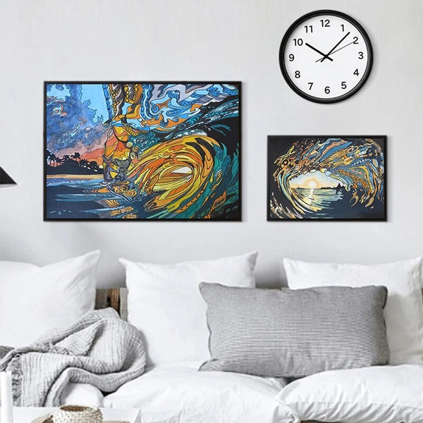 Surf Wave Wall Art-ToShay.org