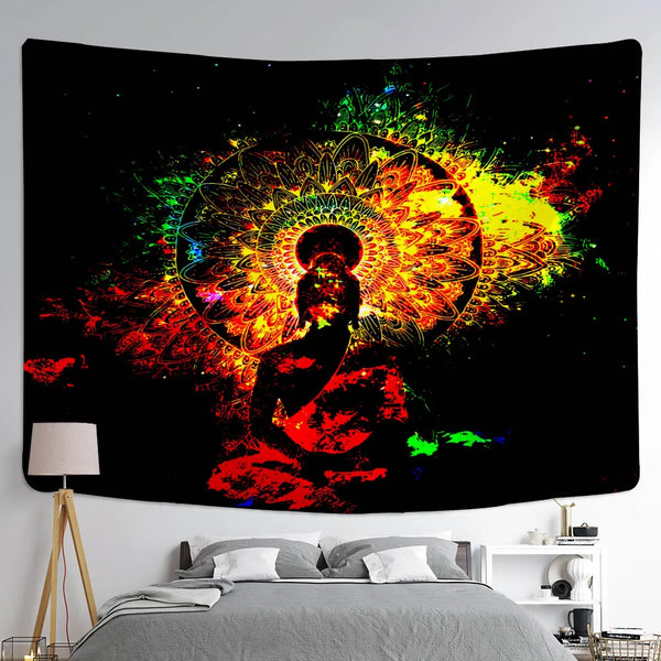 Buddha Art Tapestry-ToShay.org