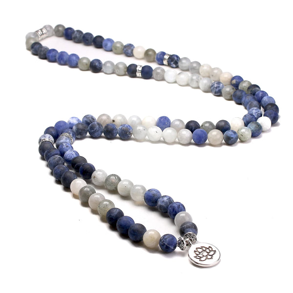 Blue Moon Stone Prayer Beads-ToShay.org