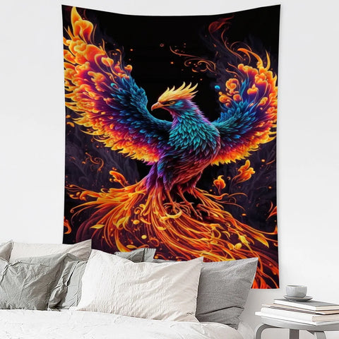 Phoenix Rising Tapestry-ToShay.org