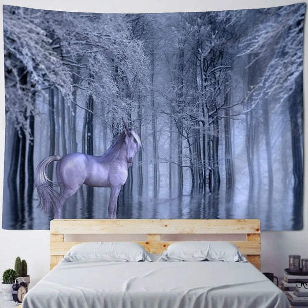 Unicorn Art Tapestry-ToShay.org