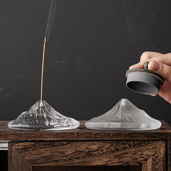 Crystal Snow Mountain Incense Holder-ToShay.org